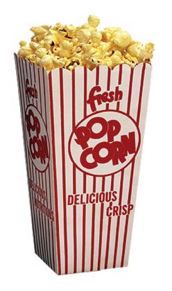 Carton popcorn 1 litres