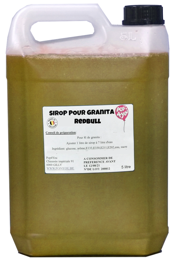 Granita Redbull 5l