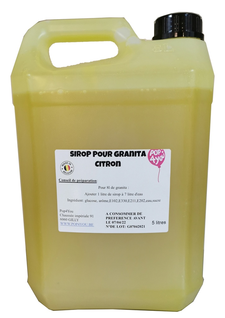 Granita Citron 5l