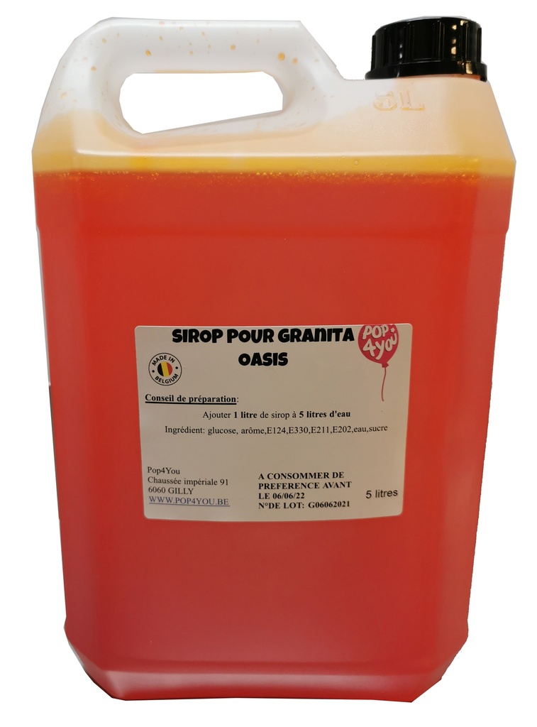 Granita Oasis 5 litres