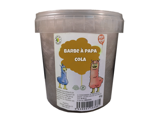 Barbe à papa Cola 40g (x12)