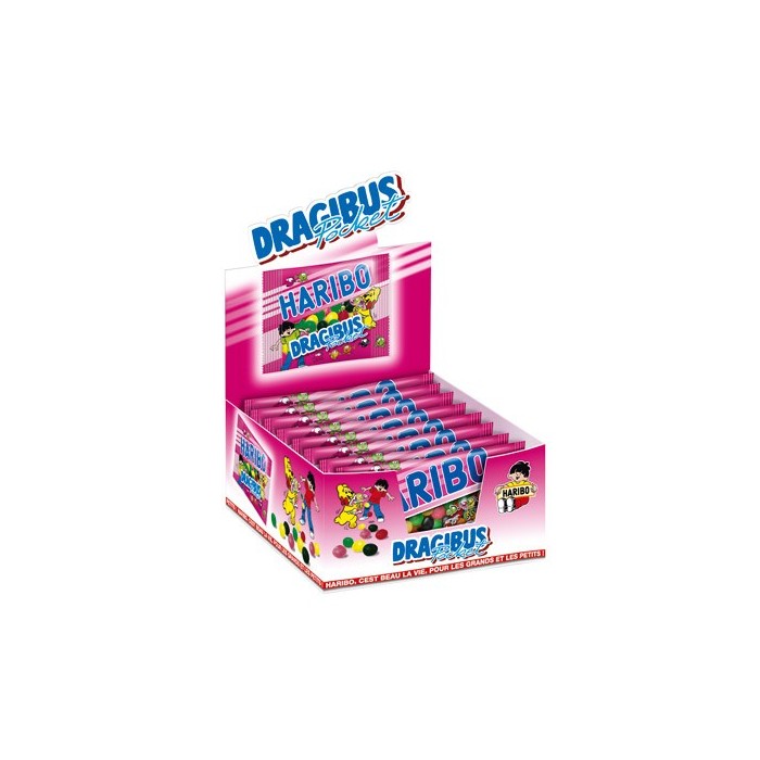 Dragibus Pocket 18 x 80g Haribo Veggie