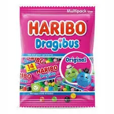 Dragibus Pocket 80g Haribo Veggie