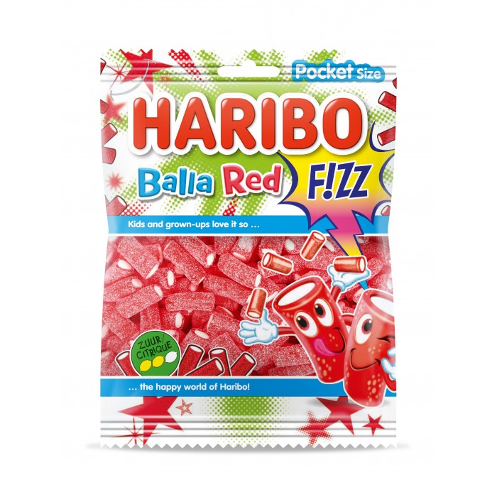 Balla Red Fizz 28 x 70g Haribo