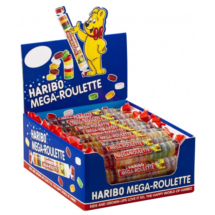 Mega-Roulette 45gr X 40 Haribo