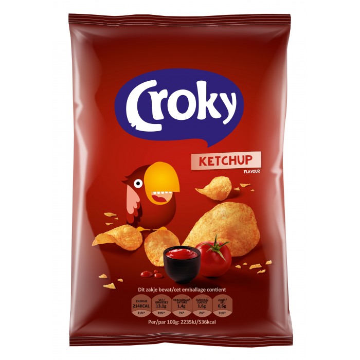  Croky Ketchup 40gr X 20 
