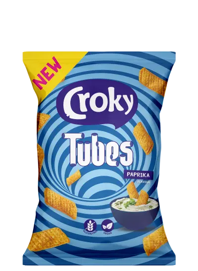 Croky Tube Paprika 25g x 25
