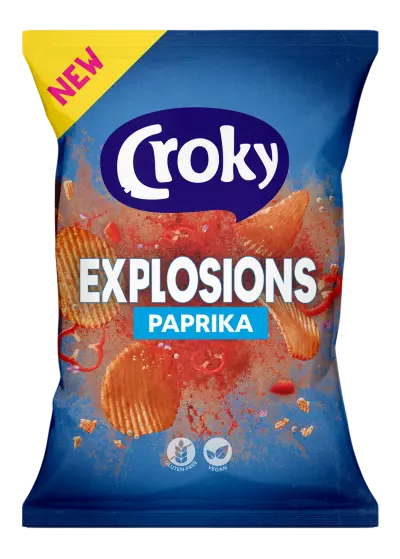 Croky Explosion Paprika 40g x 20