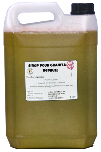 [GR5] Granita Redbull 5l