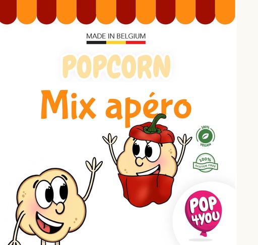 Popcorn Apéro mix 1500g