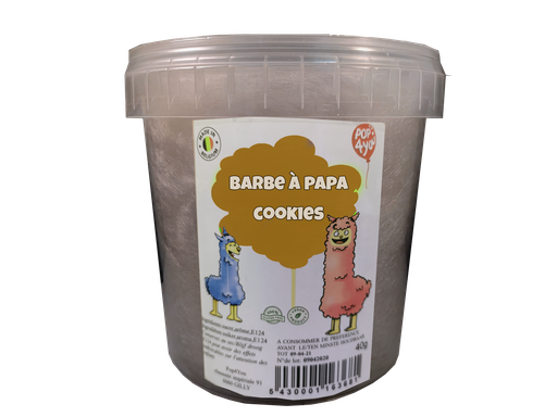 Barbe à papa Cookies 40g (x8)