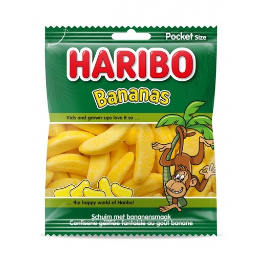 Bananas 28 x 70g Haribo 