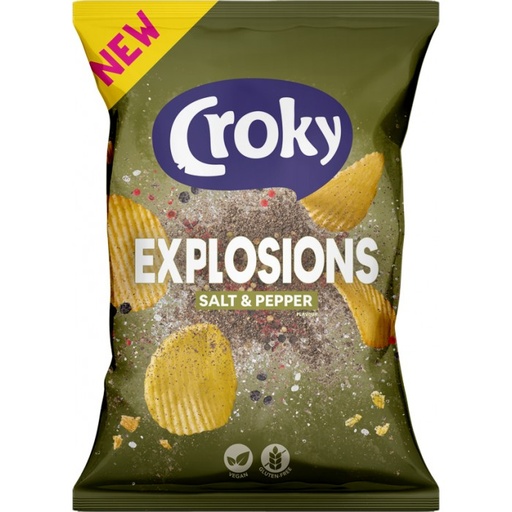  Croky Explosions Poivre & Sel 40gr X 20