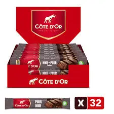 COTE D'OR NOIR 47G X 32 