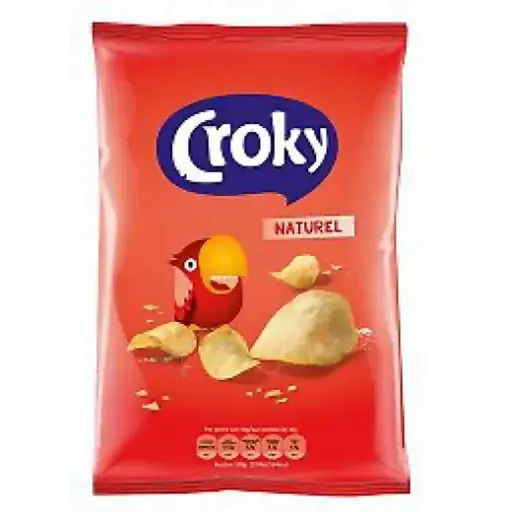 Croky Chips Naturel 100g x 12